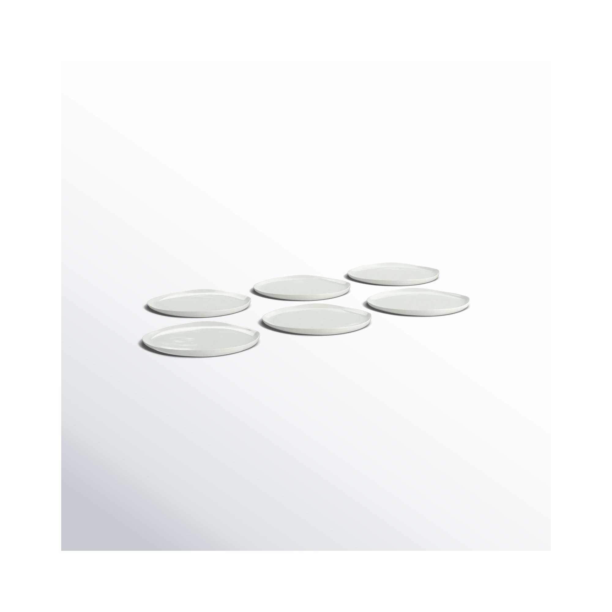 Fortessa Sandia Melamine Dinner Plate, White