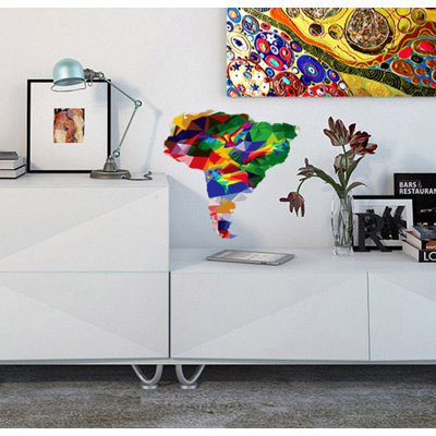 Geography Wall Decal