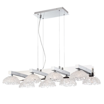 Caramico 8 - Light Chrome Pendant
