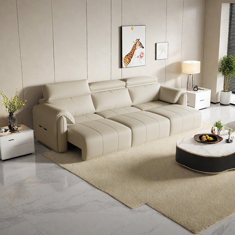 Canapé électrique Intelligent Fashion, H 38,18 po x l 123,22 po x P 40,55 po, 3