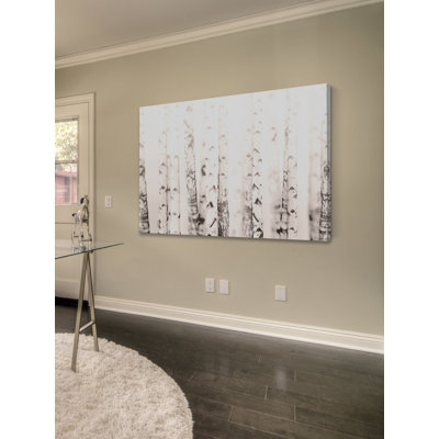 Birchwood - reproduction sur toile tendue