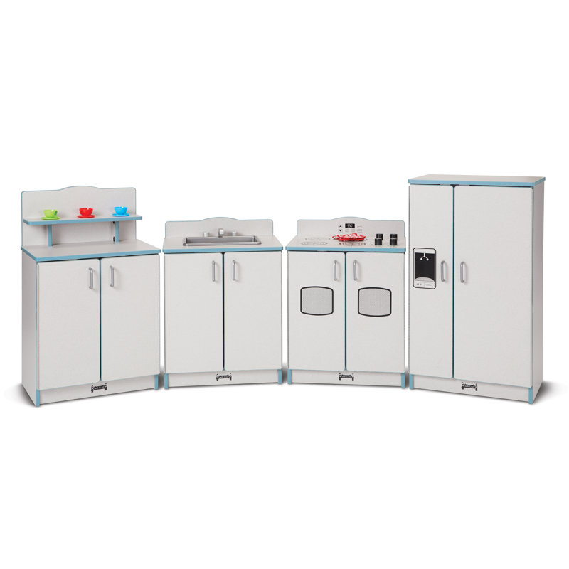 Rainbow Accents® Culinary Creations Kitchen, Gray/Coastal Blue