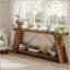 Extra Long Sofa Table Behind Couch, Industrial Entryway Console Table With Storage For Hallway, Entry, Living Room-1509223663
