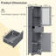 Armoire à linge autoportante Ajdina-1470592400
