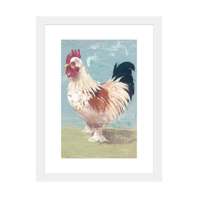 «Farm Life-chickens II» par Jade Reynolds - reproduction