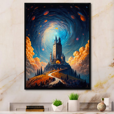 Mayner " Blue Mystical Fantasy Castle II "