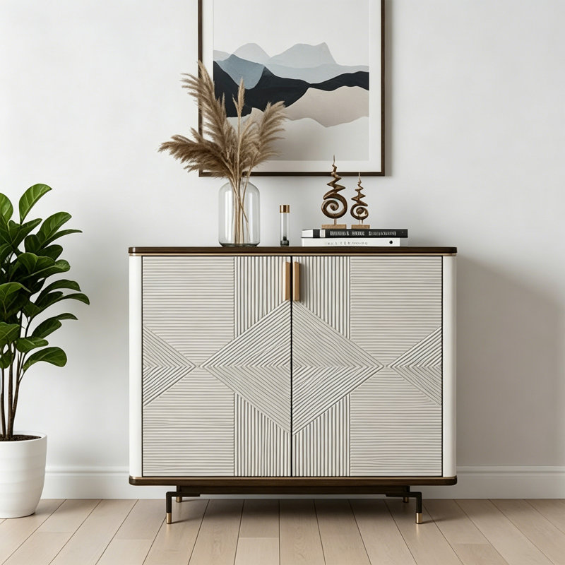 Armoire d'entrée de style italien