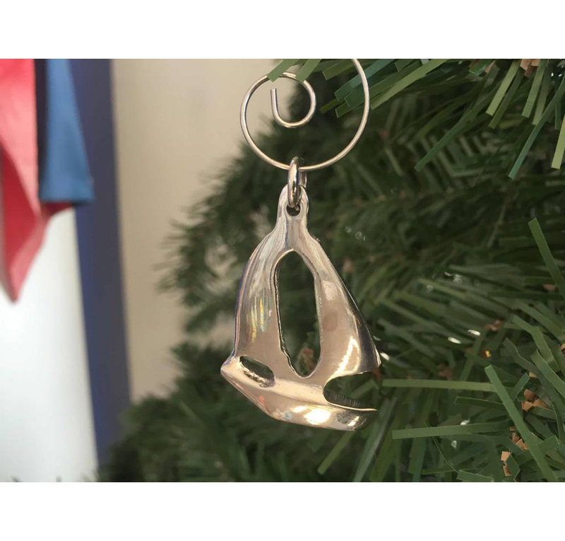 Ornement de noël voilier