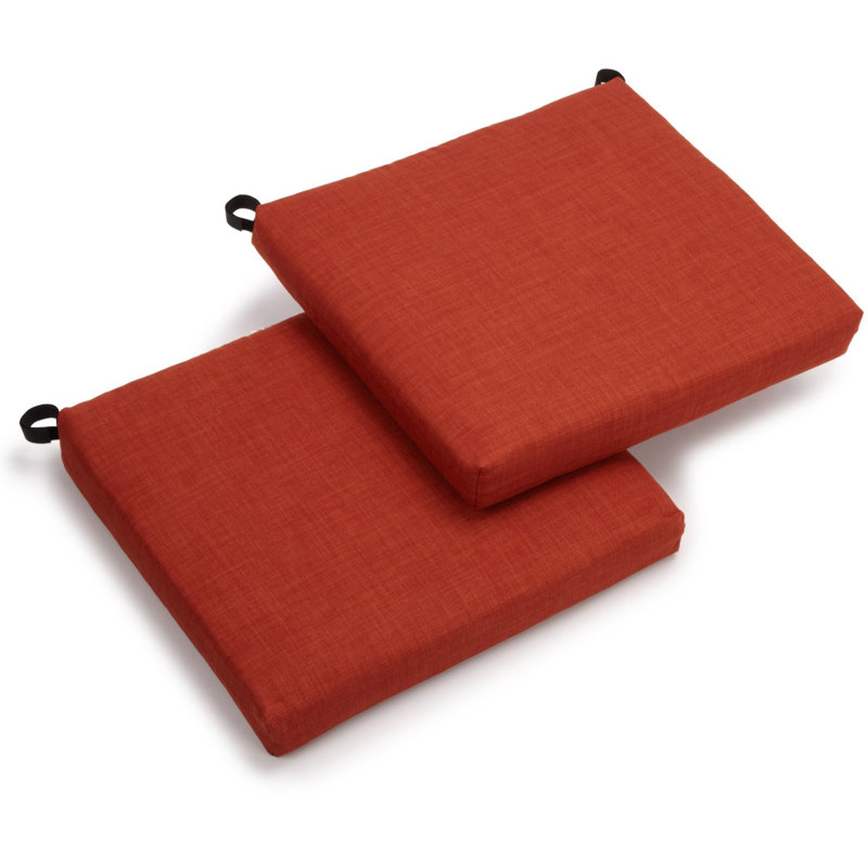 Outdoor 3'' Seat Cushion, Cinnamon