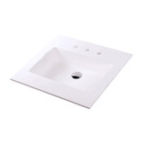 Kubitop 24'' L Bathroom Sink