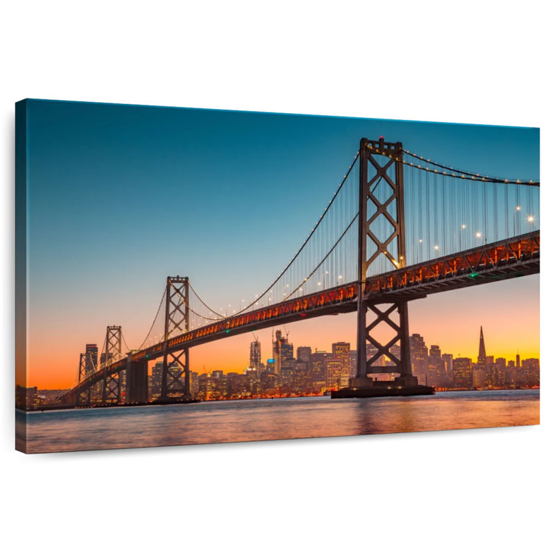 Lilie SF Oakland Bay Bridge, 32" H x 48" W