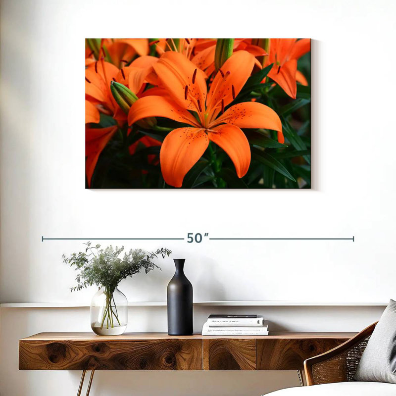 Fleurs de lys orange Harnek