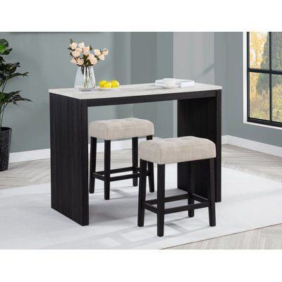 Kalispell 3 Pieces Rectangular Bar Set 