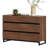 Modern Buffet Sideboards, Sideboard Buffet Cabinet With 6 Drawers And Metal Base, Coffee Bar Storage Cabinet For Kitchen, Buffet Cabinet-868446798