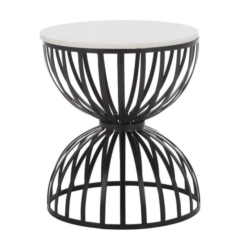Evanthis Marble Top End Table