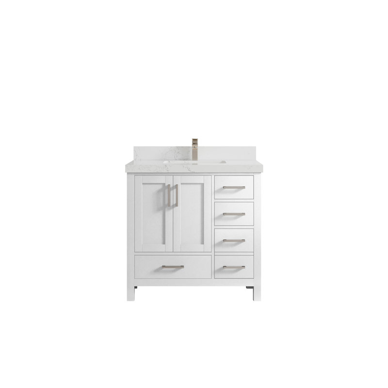 Ensemble de meuble-lavabo simple 36 po Malibu