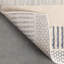 Tapis à motif géométrique abstrait bleu clair Marcone Briar-63867268