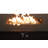 42" Smoked Glass Metal Rectangle Fire Pit-1153036466