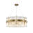 Pruitt 18-Light Chrome Chandelier with Clear Glass Rods-48402963