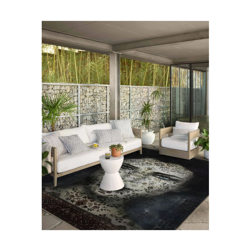 Tapis tissé multicolore à base de motifs tissés à base de visage lavable à la machine