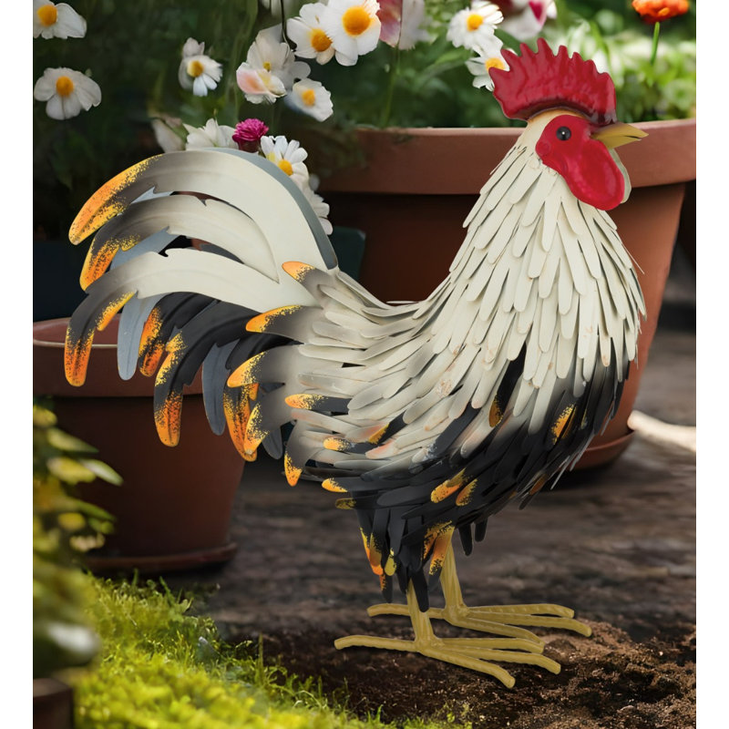 Weather Resistant Metal Garden Statue