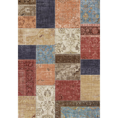 Madeline Patchwork Area Rug