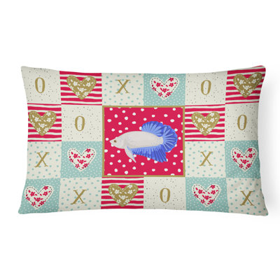  Coussin d'extérieur Plakat Betta Love