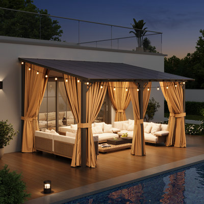 Aluminum Pergola with Canopy