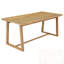 Ensemble repas d'extérieur 7 pièces avec 6 fauteuils-2007507685