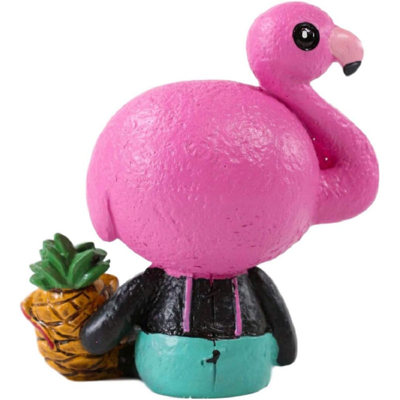 Figurine squelette de flamant Dagrunn