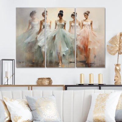 Dance Ethereal Grace I Entertainment Wall Decor on Metal