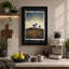 Solitary Elephant Rustic - Print-136753759-136753764