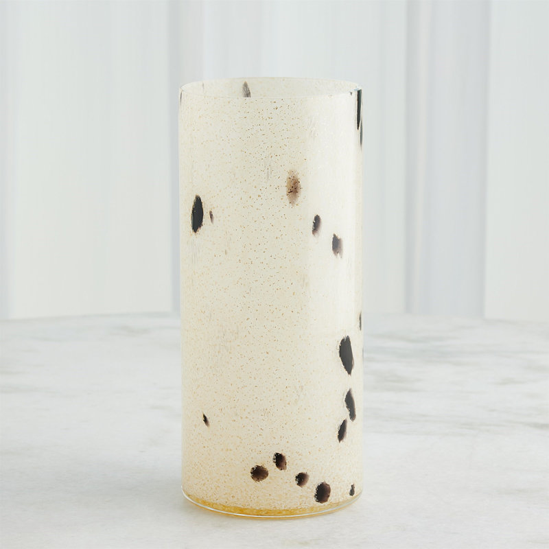 Calico Vase-Sm, 16.5" H x 5.75" W x 5.75" D