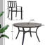 Armisha 4 - Person Patio Dining Set with Round Table