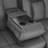 Reclining Loveseat, Leather Double Recliner Sofa With Side Pocket, zero clearance recliner  Loveseat Recliner For Living Room, RV, Home Theater-688662294