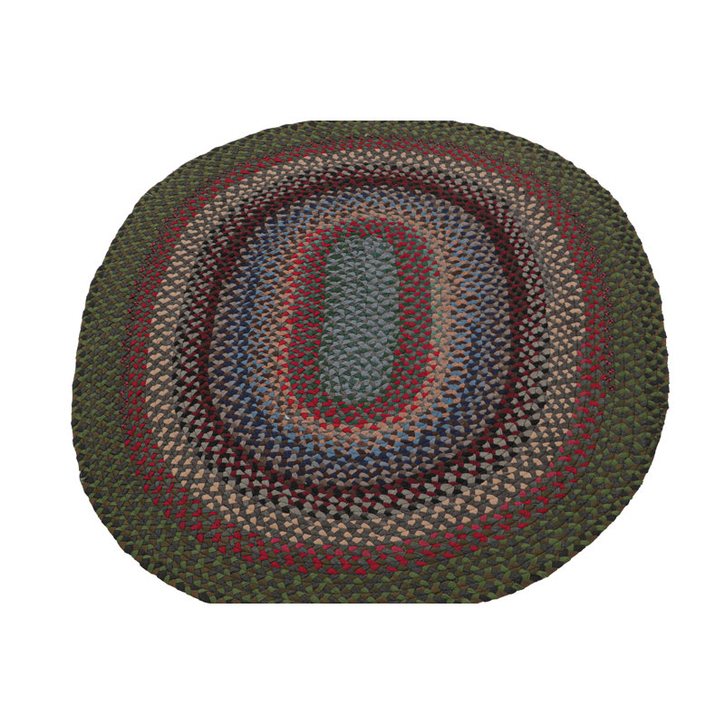 One-of-a-Kind Oval 4’x5’ Area Rug