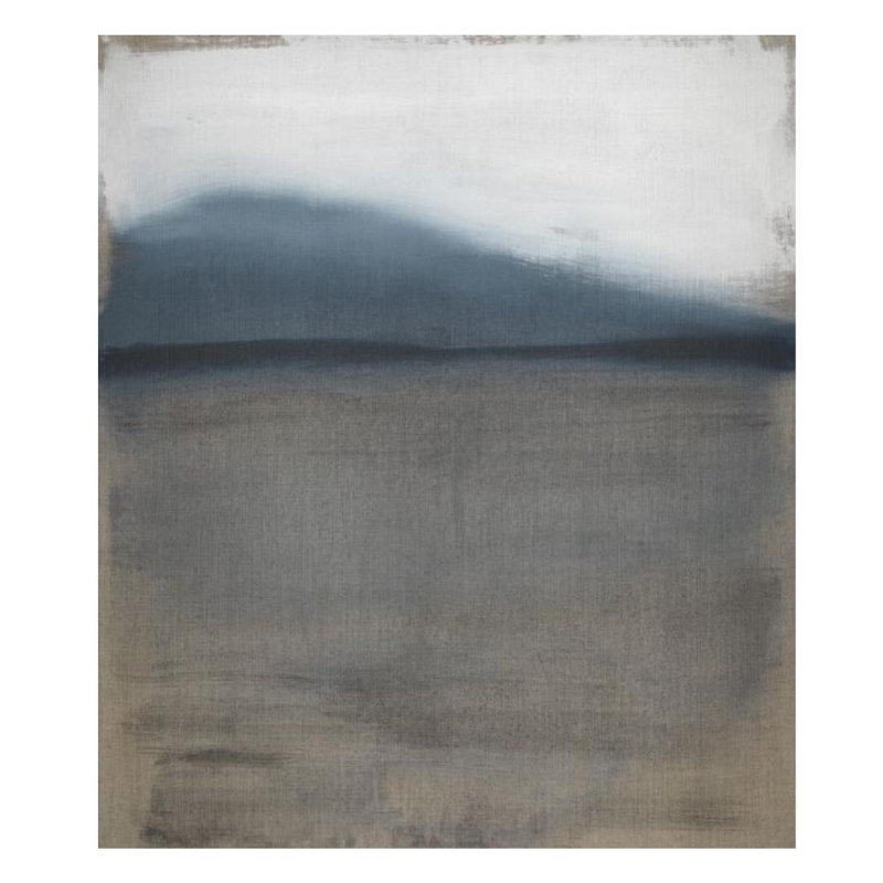 Summit To Sea XXIII Painting by Paul Ngo, 28" H x 24" W x 1.5" D, Image Brush Gel