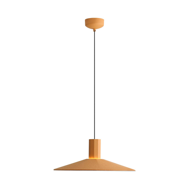 Meier 8" LED Pendant in Coffee, Gold