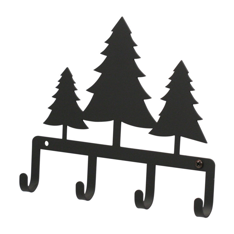 Pine Trees - Multi-Purposefull Wall Hook and Key Holder