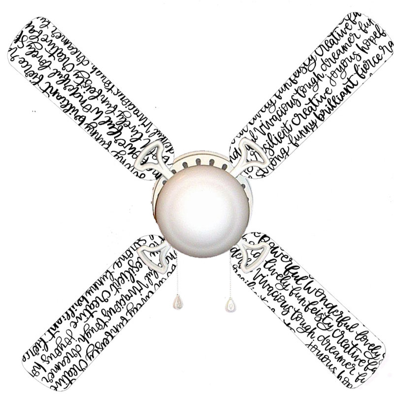 Ventilateur de plafond 4 pales 42