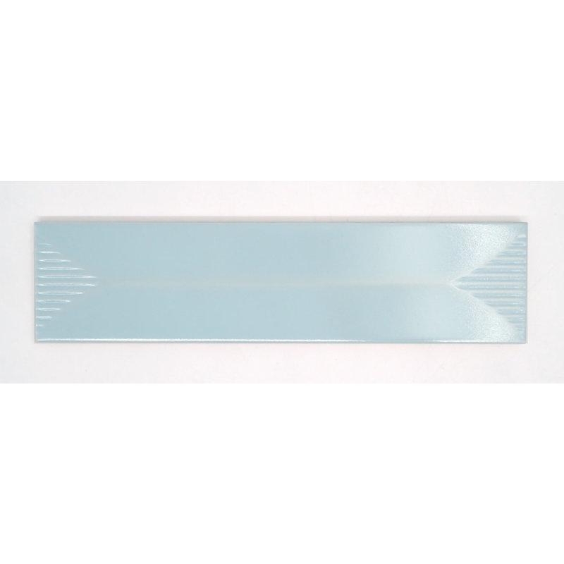Euphoria™ 3" x 12" Beveled Ceramic Tile, Ocean
