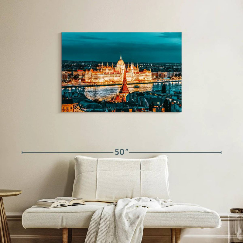 Rorry Hungarian Parliament Lights, 24" H x 36" W