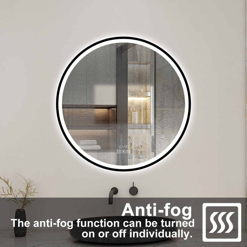Aluminium Round Mirror