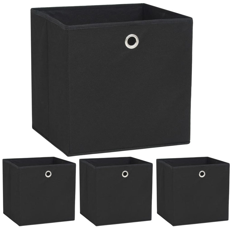Latitude Run® Fabric Bin, Black