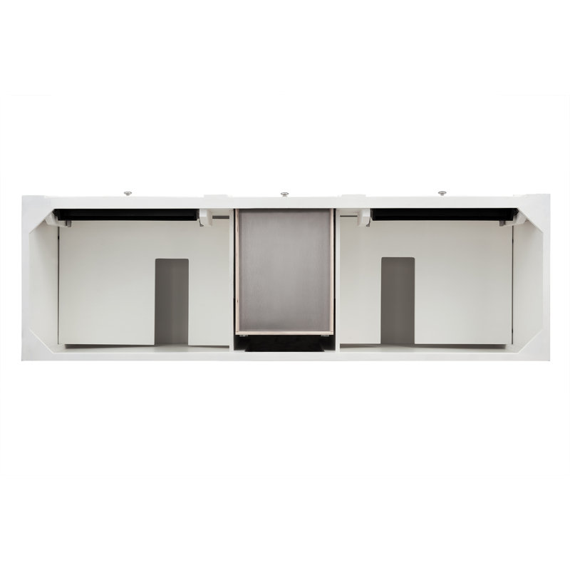 Bristol 72'' W Double Vanity, Eternal Jasmine Pearl, Bright White