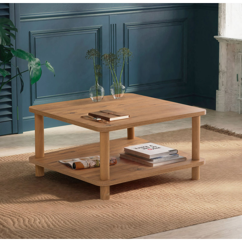 Table basse à 4 pieds avec rangement Minya