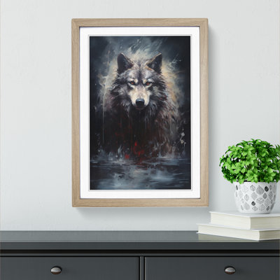 Wolf Contemporary No.3 Framed Print