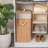 Grove Bamboo Laundry Hamper with Rope Handles, Lid and Removable Machine Washable Laundry Bag, 19-Gallons-97956514
