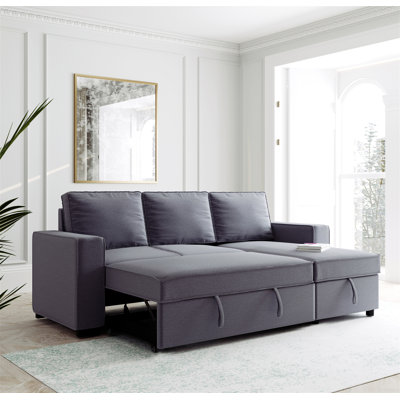 Nyxton Upholstered U-Shaped Sectional Reversible