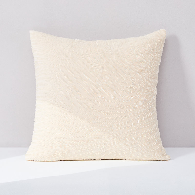 Housse de coussin en velours Swirls & Gills